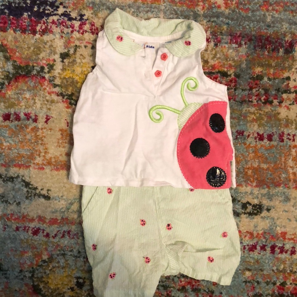 Ladybug short set